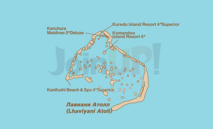 Kuredu island resort карта отеля