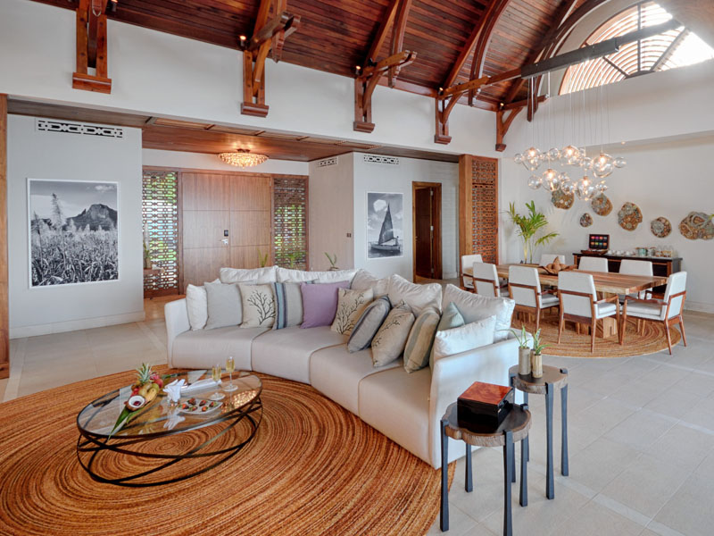 Beach Villa - Living Room1