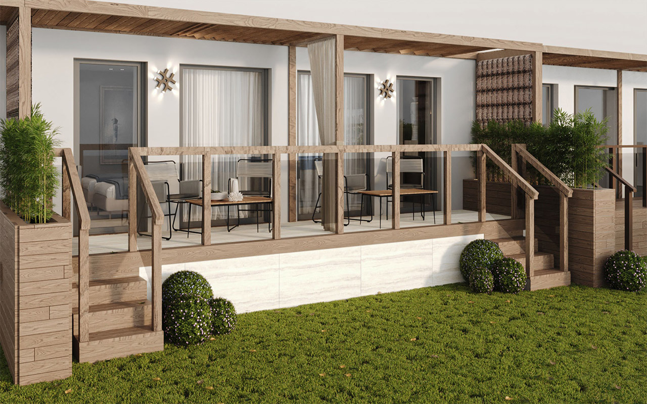 Deluxe Family Terrace Garden View (4)
