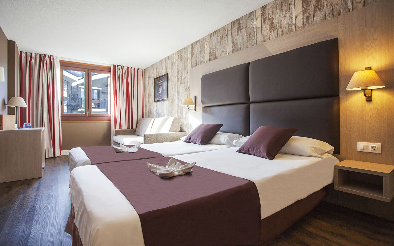 Hotel Himalaya i Hotel Piolets. Desembre 2015