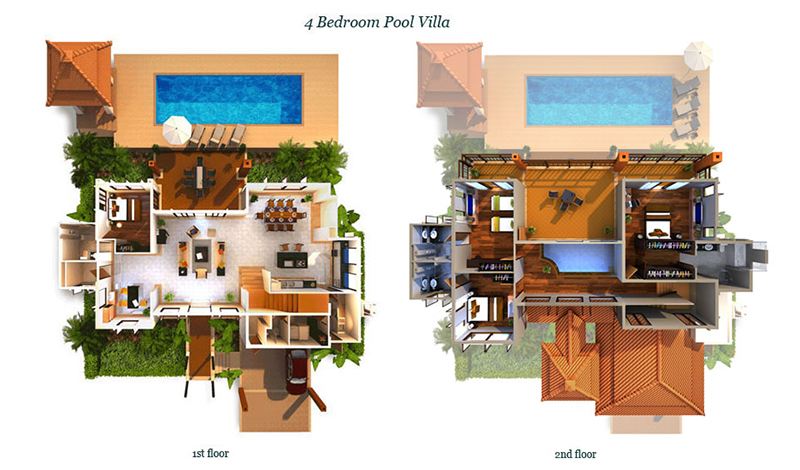 Four Bedrooms Pool Villa6