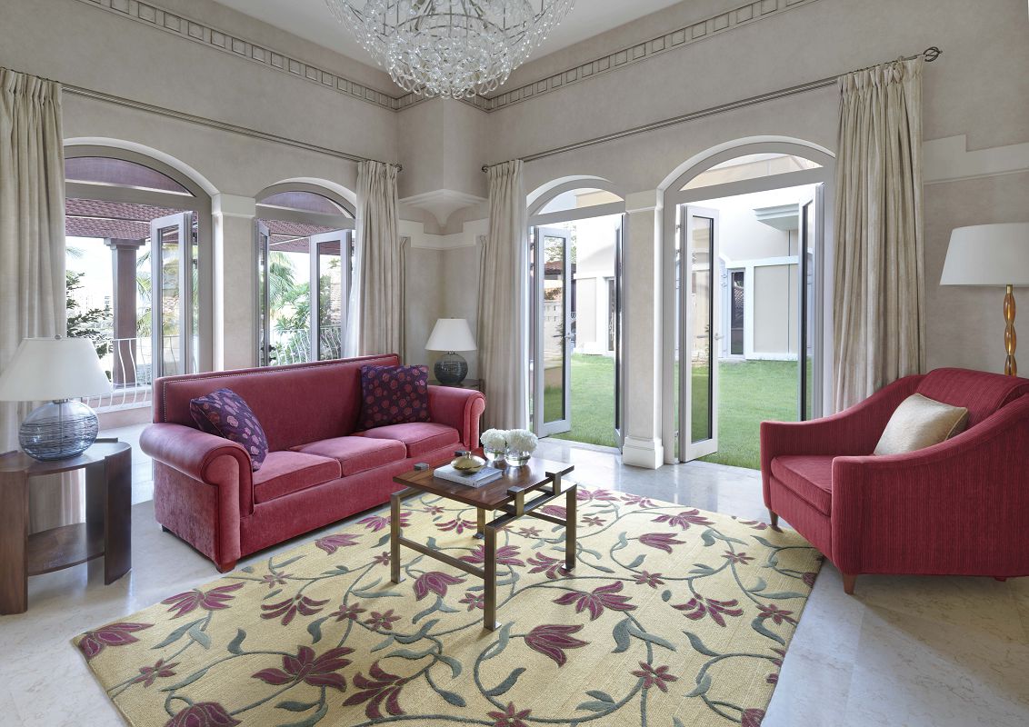 Garden Suite-House Living Room, The Ritz-Carlton Abu Dhabi, Grand Canal