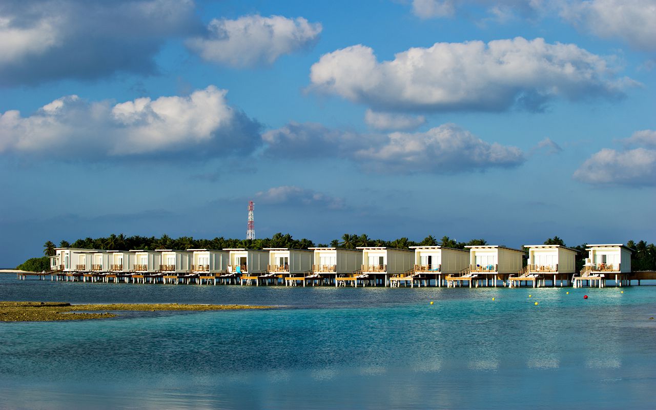 HIRKM - Exterior View of the Overwater Villas
