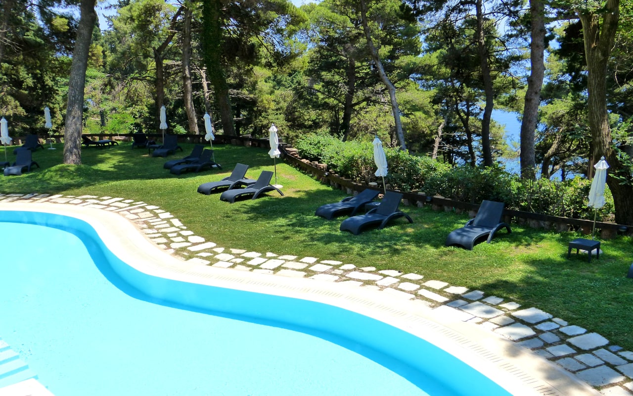Ionian Blue Suite Sharing Pool - Corfu Holiday Palace 3-min