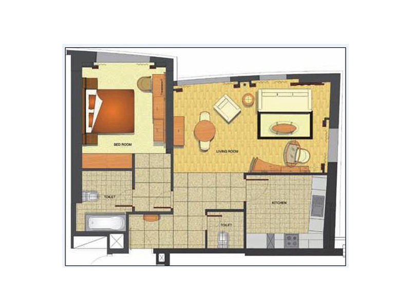 Premier One Bed Room Suite2