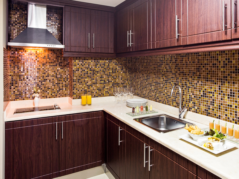 Kitchen - three bedroom suite