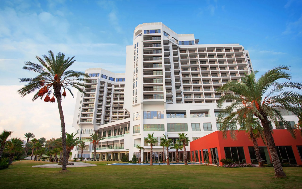 akra hotel 5 antalya пляж