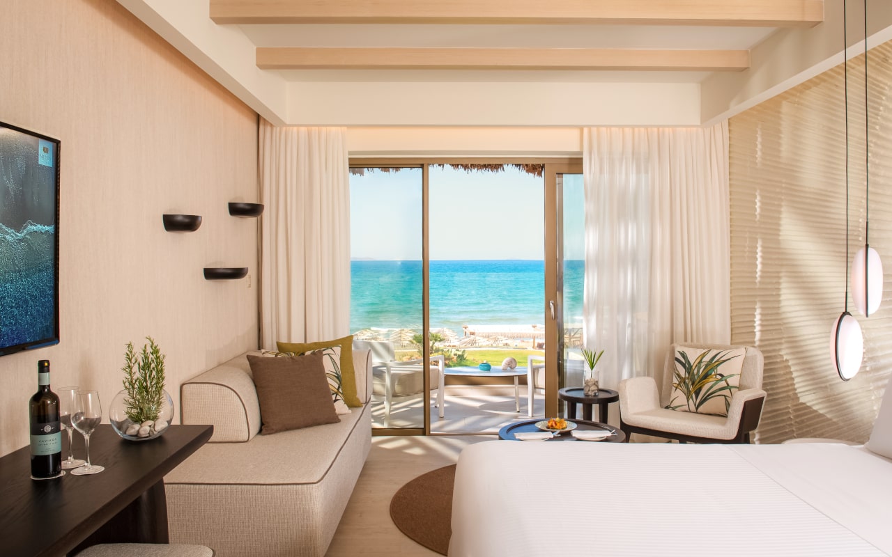 mitsis_crete_rinela_superior rooms_seaview_front row-min
