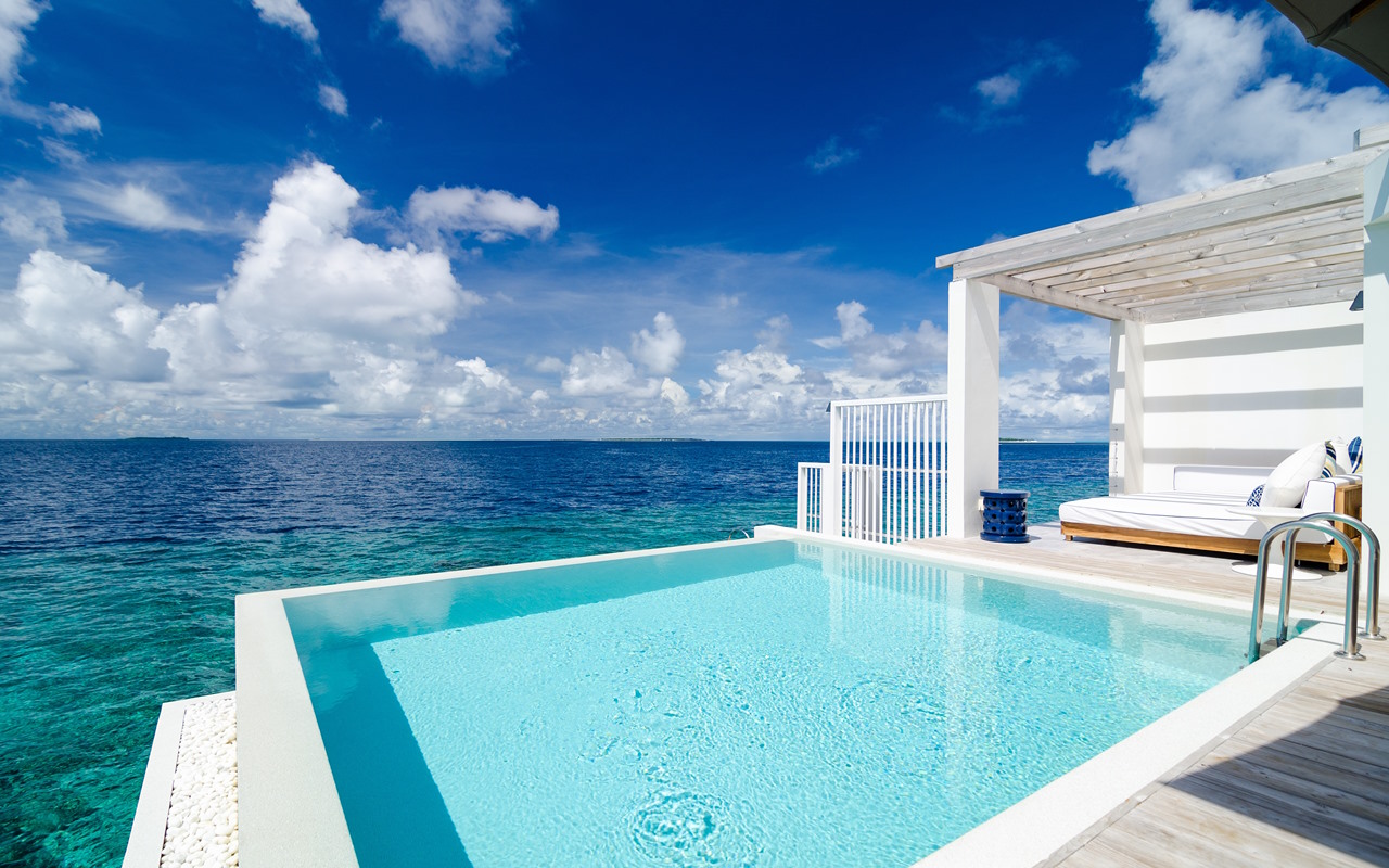 Amilla Maldives Resort and Residences - Reef Water Pool Villa - Deck 1