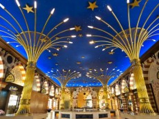 Shopping Mall Interior, Gold Souk, Dubai Mall; Dubai, United Arab Emirates
