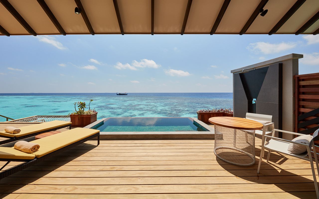 Amari Havooda Maldives Overwater Pool Villa Terrace 5
